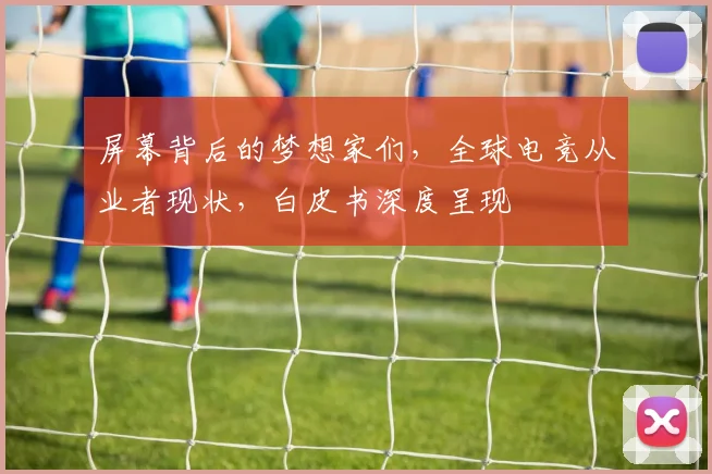 屏幕背后的梦想家们,全球电竞从业者现状,白皮书深度呈现